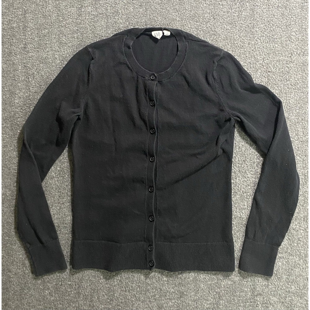 Gap Vintage Women's Cashmere Blend Cardigan Sweater Long Sleeve Size S